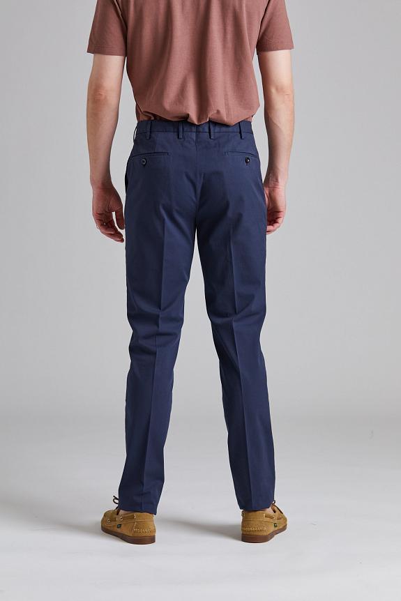 Incotex Royal Batavia Regular Fit Blu Scuro-3